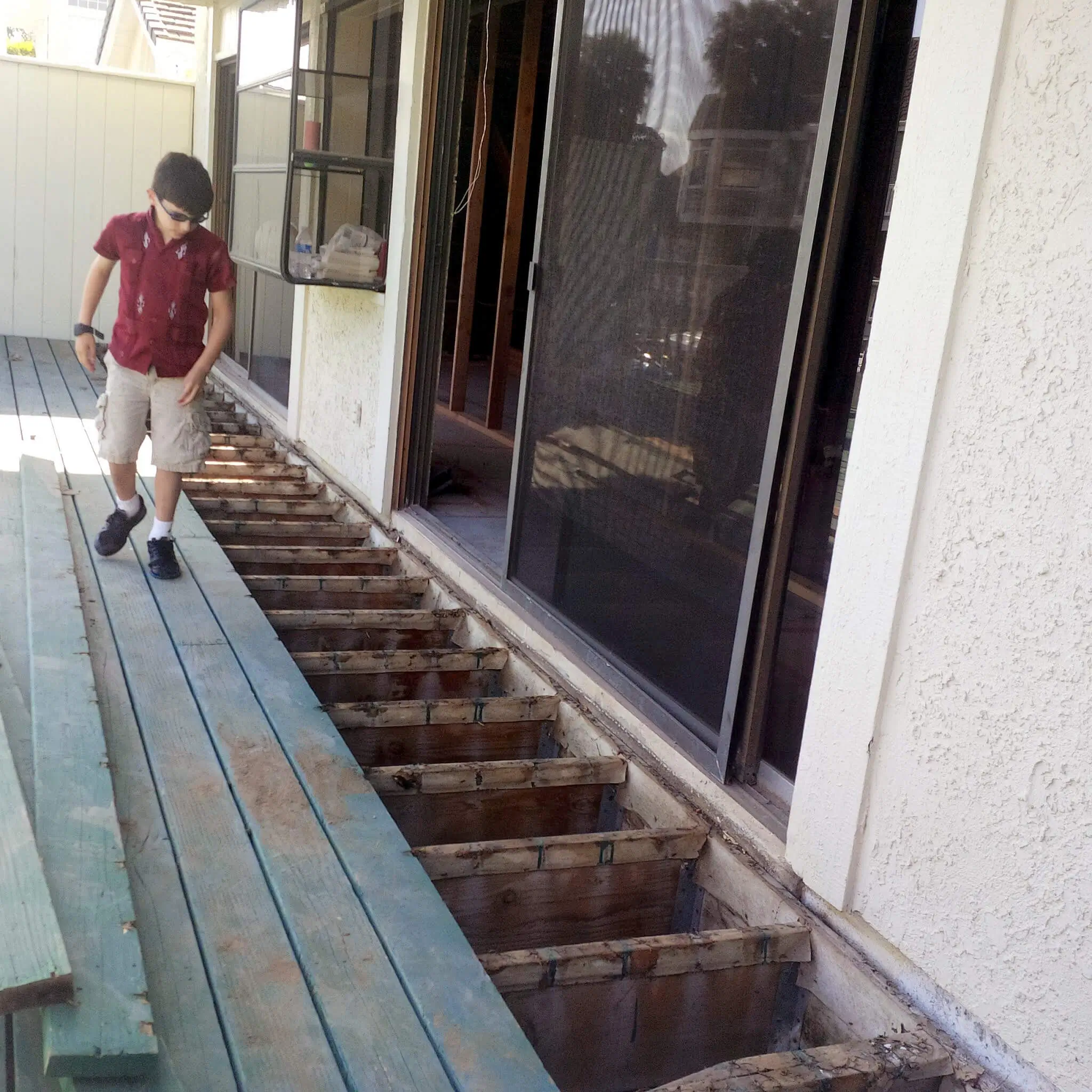 accidente en obra de construcción