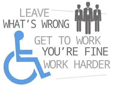 despedido mientras estaba de baja por discapacidad